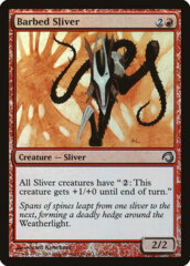 Barbed Sliver - Foil